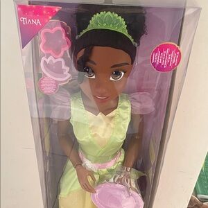 Disney Princess Playdate Tiana Doll Mysize Life size NWT